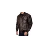 Brown Vintage Bomber Jacket