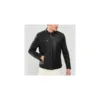 Chest-Pocket Urban Leather Jacket