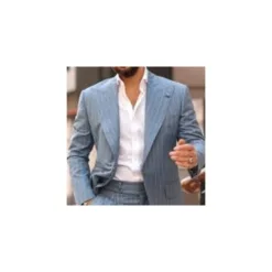 Linen Blend Light Beige Suit