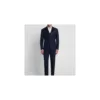 Single-Breasted Formal Navy Suit